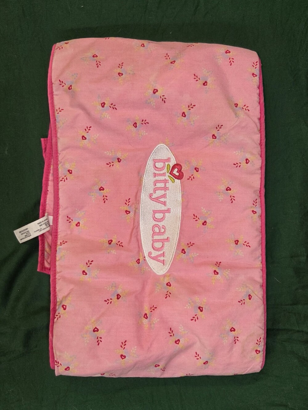 Bitty Baby Pink Pad For Changing Table